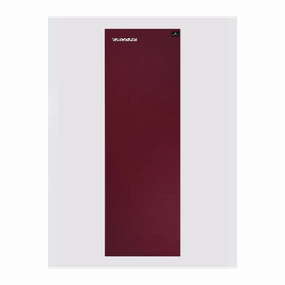 Personalised Yoga Mat 6mm With Custom Design - Raspberry