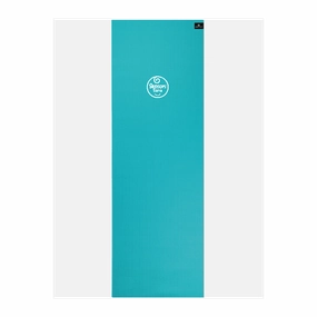 Personalised Yoga Mat 6mm With Custom Design - Turquoise