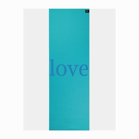 Personalised Yoga Mat 6mm With Custom Design - Turquoise