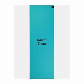Personalised Yoga Mat 6mm With Custom Design - Turquoise