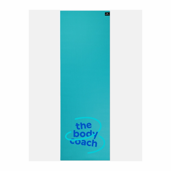 Personalised Yoga Mat 6mm With Custom Design - Turquoise