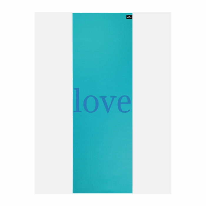 Personalised Yoga Mat 6mm With Custom Design - Turquoise