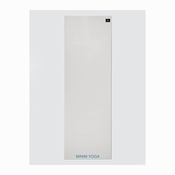 Personalised Yoga Mat 6mm With Custom Design - White