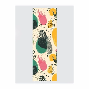 Personalised Yoga Mat 6mm With Custom Design - White