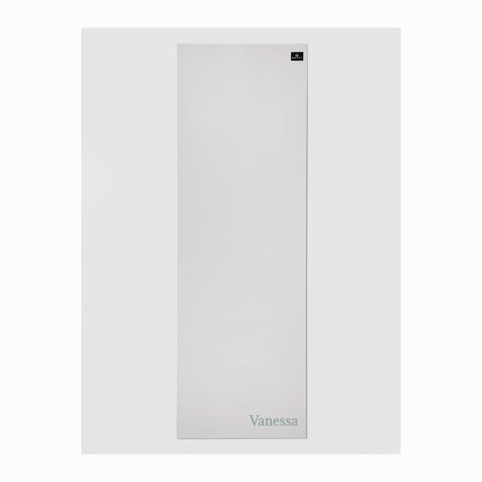 Personalised Yoga Mat 6mm With Custom Design - White