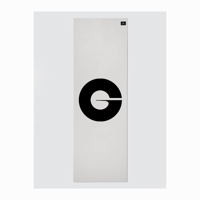 Personalised Yoga Mat 6mm With Custom Design - White