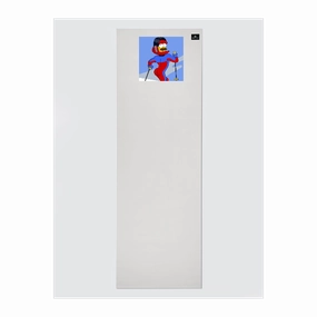 Personalised Yoga Mat 6mm With Custom Design - White