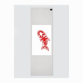 Personalised Yoga Mat 6mm With Custom Design - White