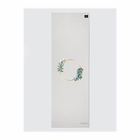 Personalised Yoga Mat 6mm With Custom Design - White