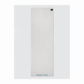 Personalised Yoga Mat 6mm With Custom Design - White