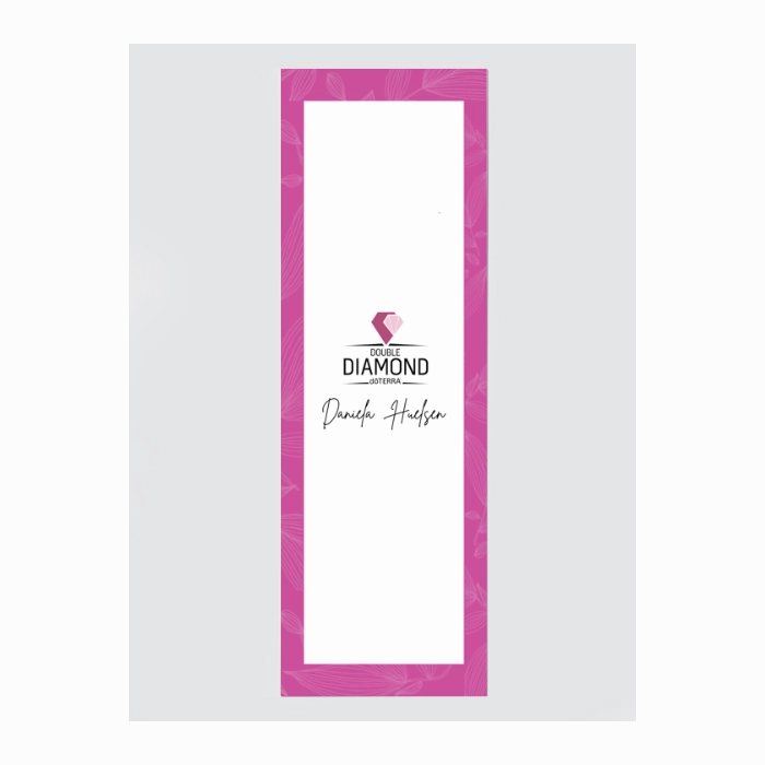 Personalised Yoga Mat 6mm With Custom Design - White