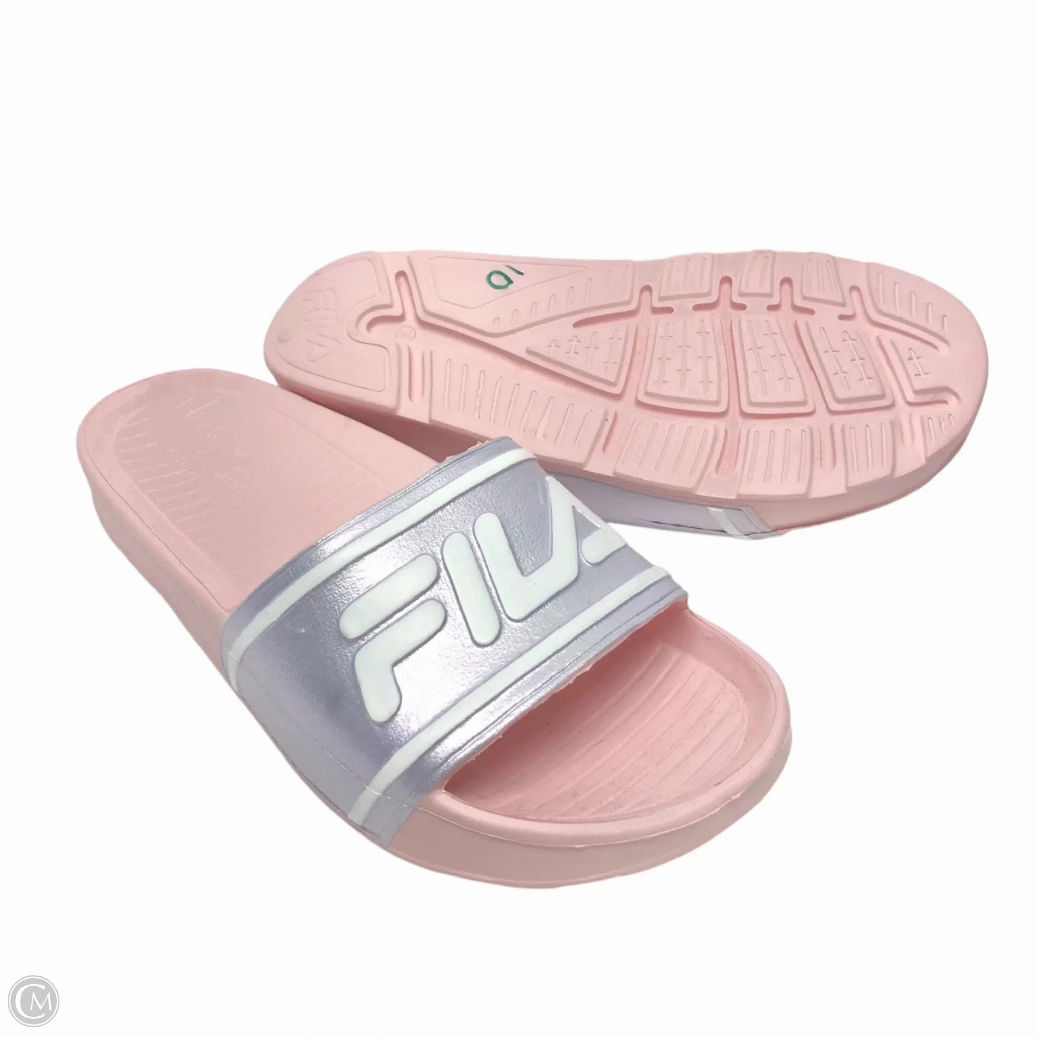 Sandals Flats By Fila In Pink, Size: 8
