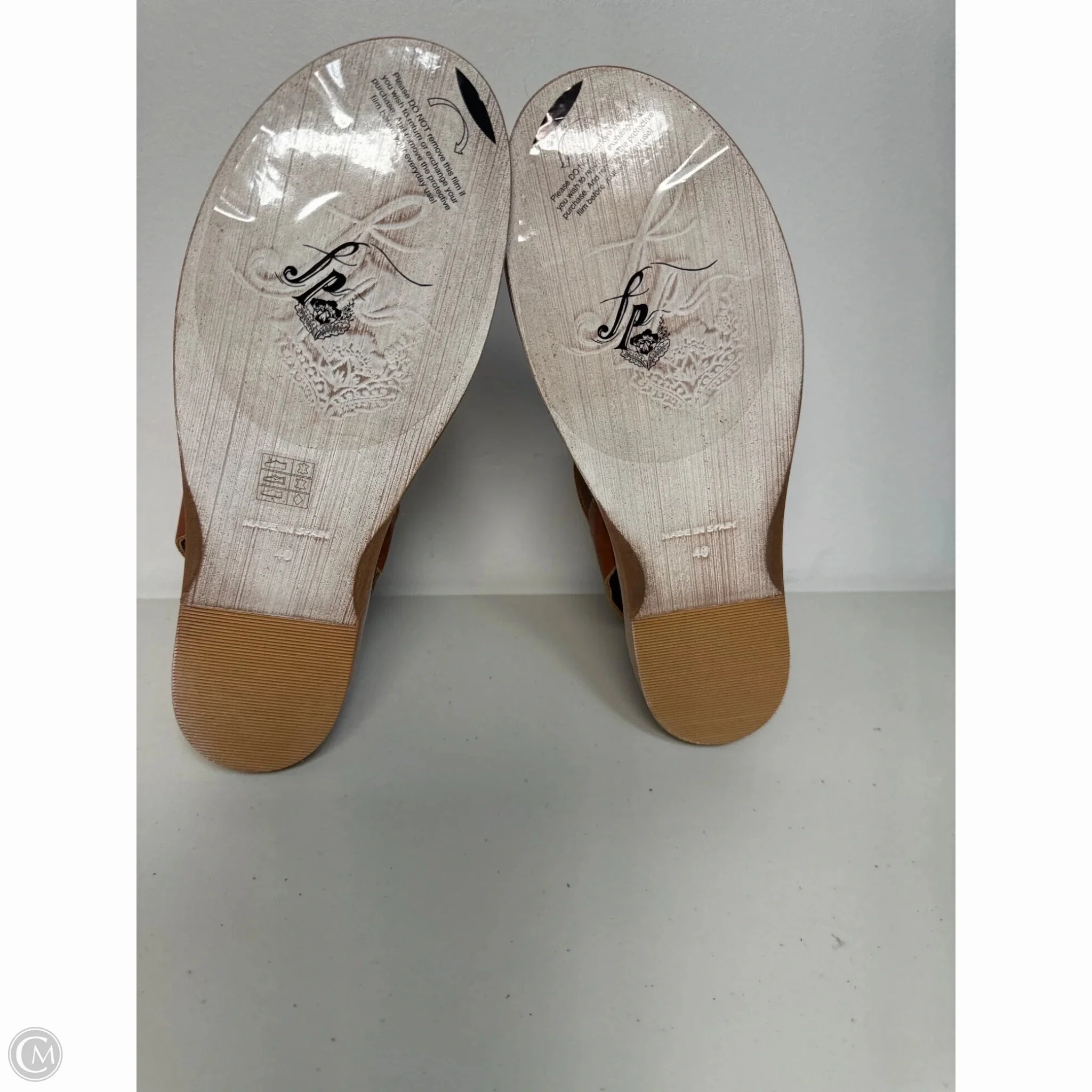 Sandals Flats By Free People In Tan, Size: 9