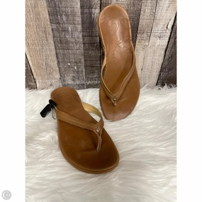 Sandals Flats By Olukai In Brown, Size: 9