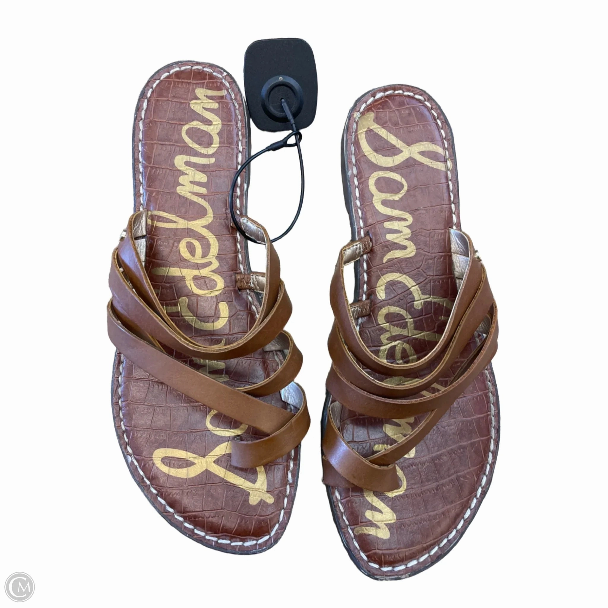 Sandals Flats By Sam Edelman In Brown, Size: 8