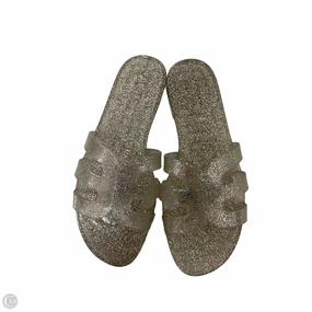 Sandals Flats By Sam Edelman In Silver, Size: 6