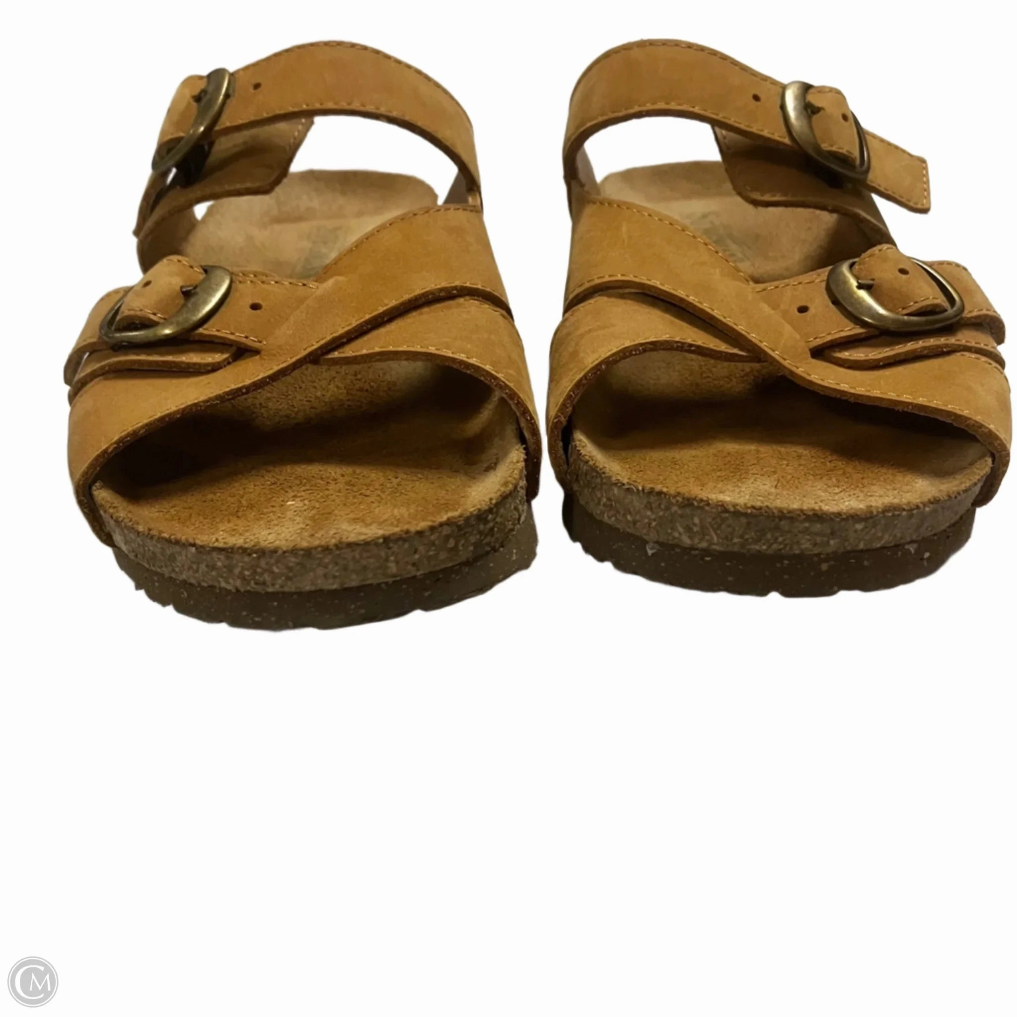 Sandals Flats By Stegmann In Tan, Size: 7