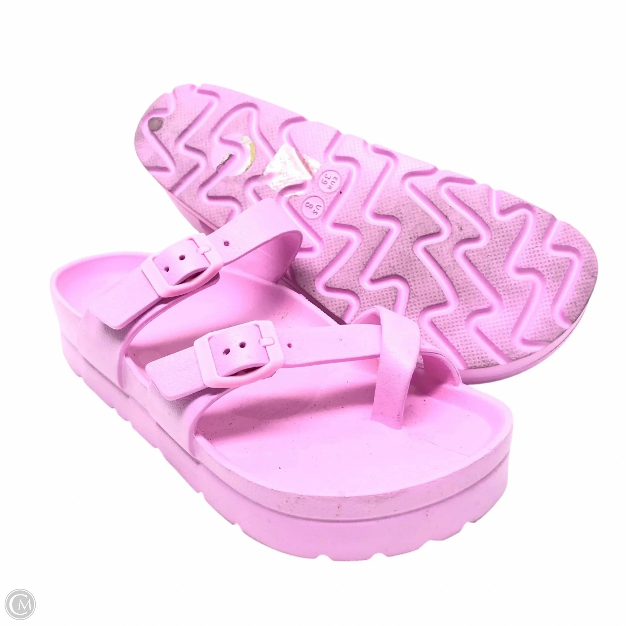 Sandals Flats By Union Bay In Pink, Size: 8