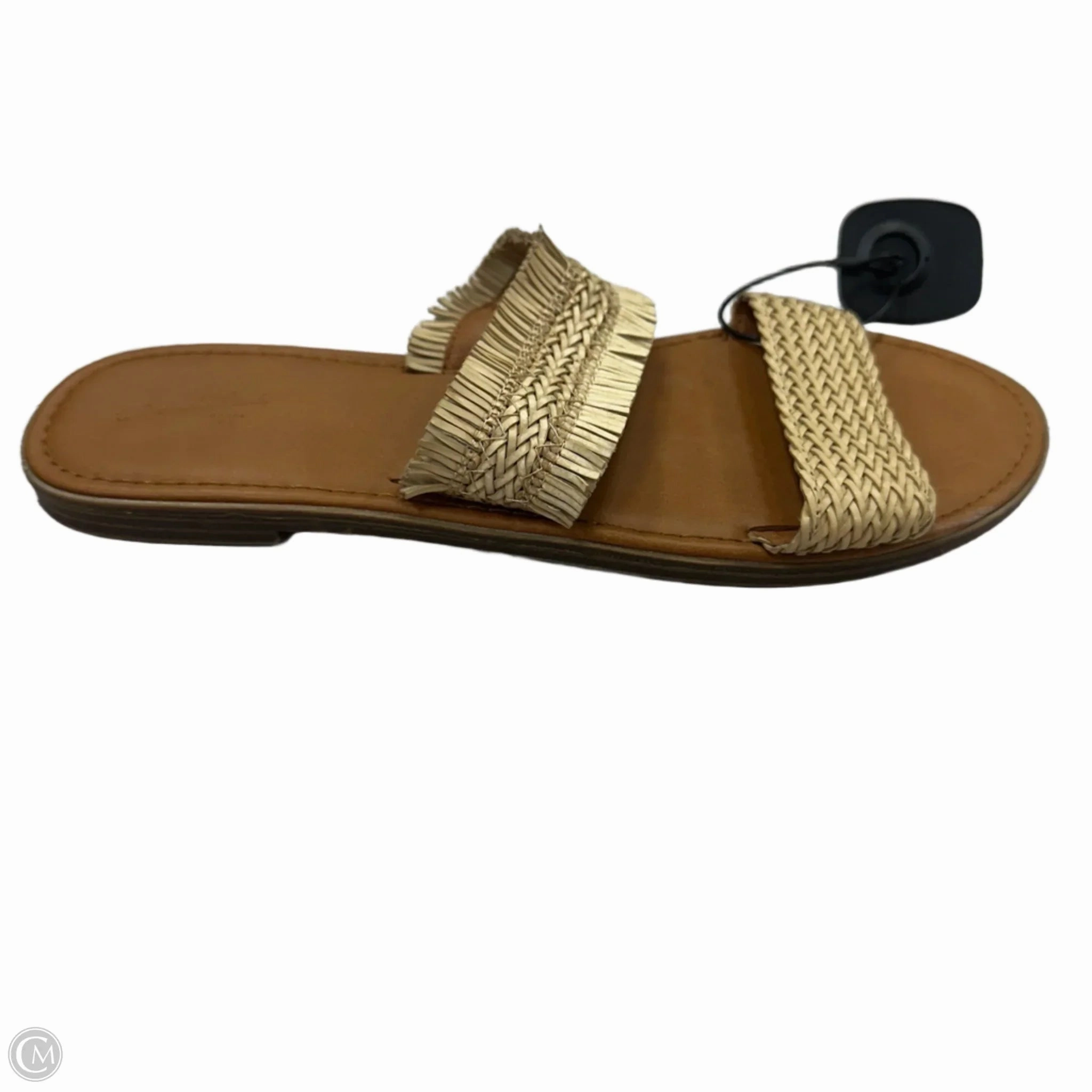 Sandals Flats By Universal Thread In Tan, Size: 11