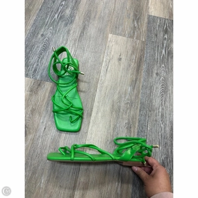 Sandals Flats By Vince Camuto In Green, Size: 8