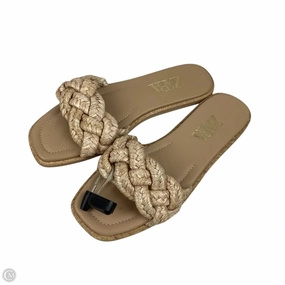 Sandals Flats By Zara In Tan, Size: 7.5 (38)