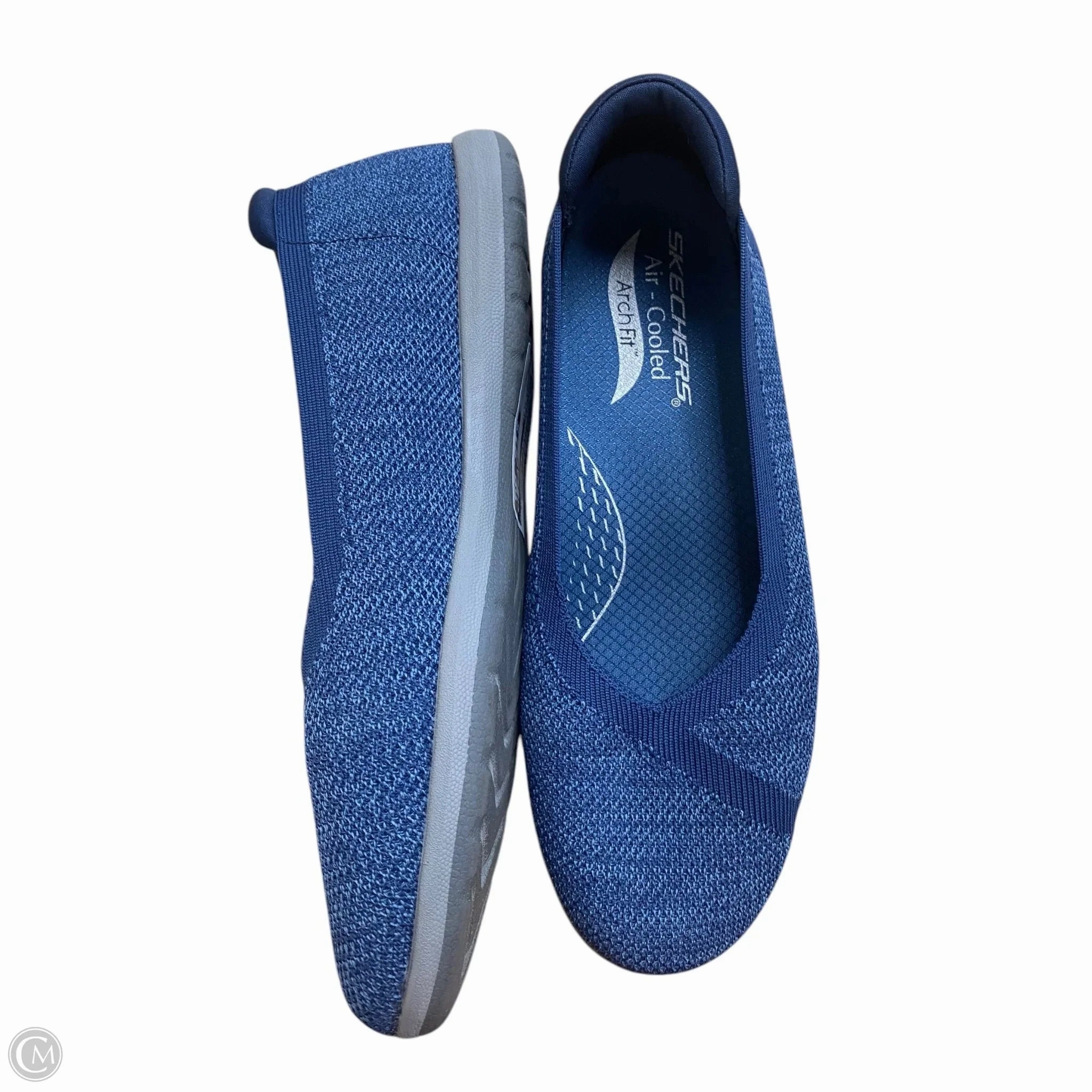 Shoes Flats By Skechers In Navy, Size: 9