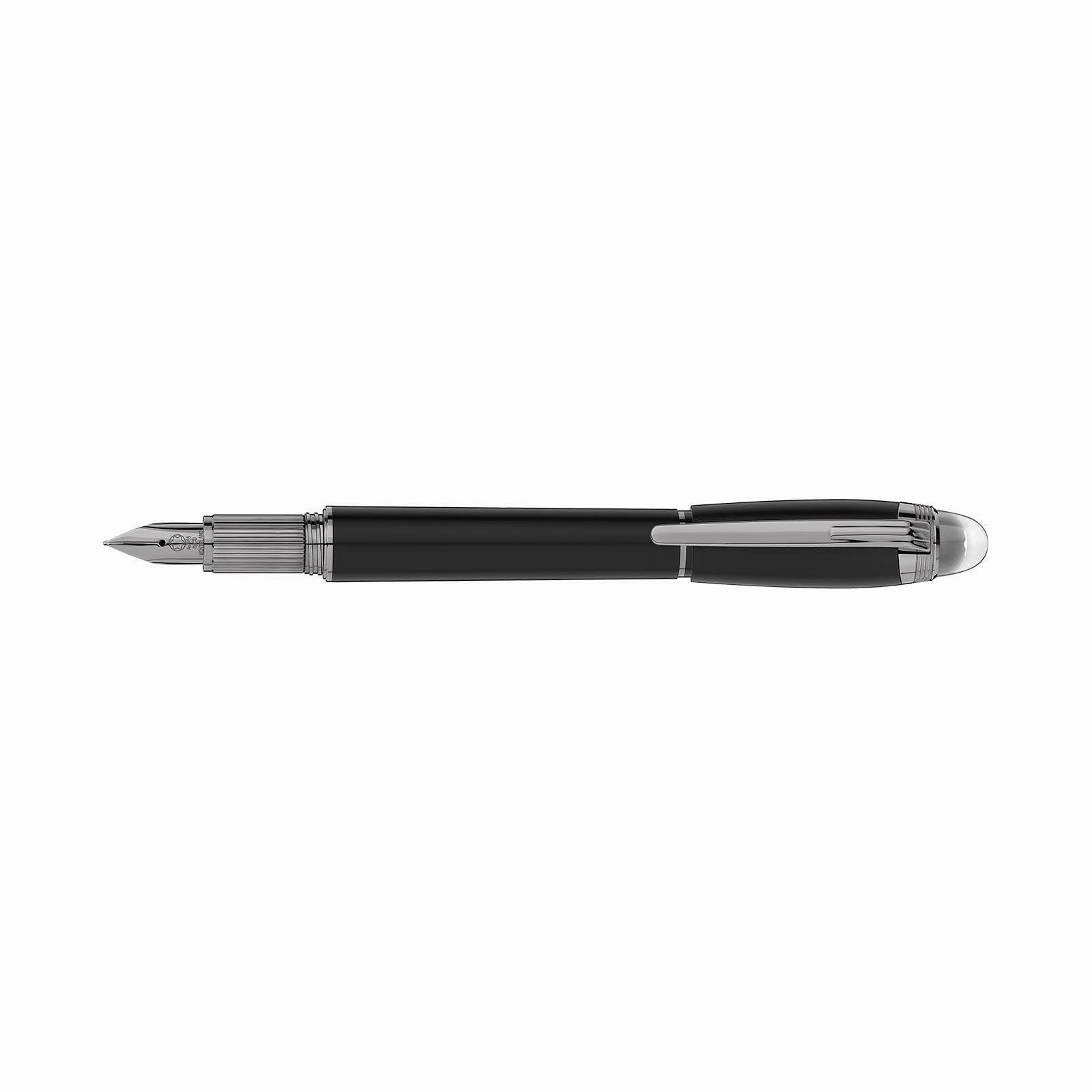 StarWalker UltraBlack Precious Resin Fountain Pen MB126340