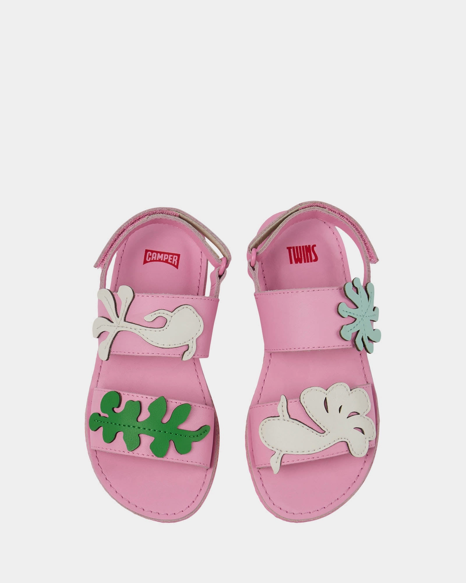 Twins Coral Sandals Youth Pastel Pink