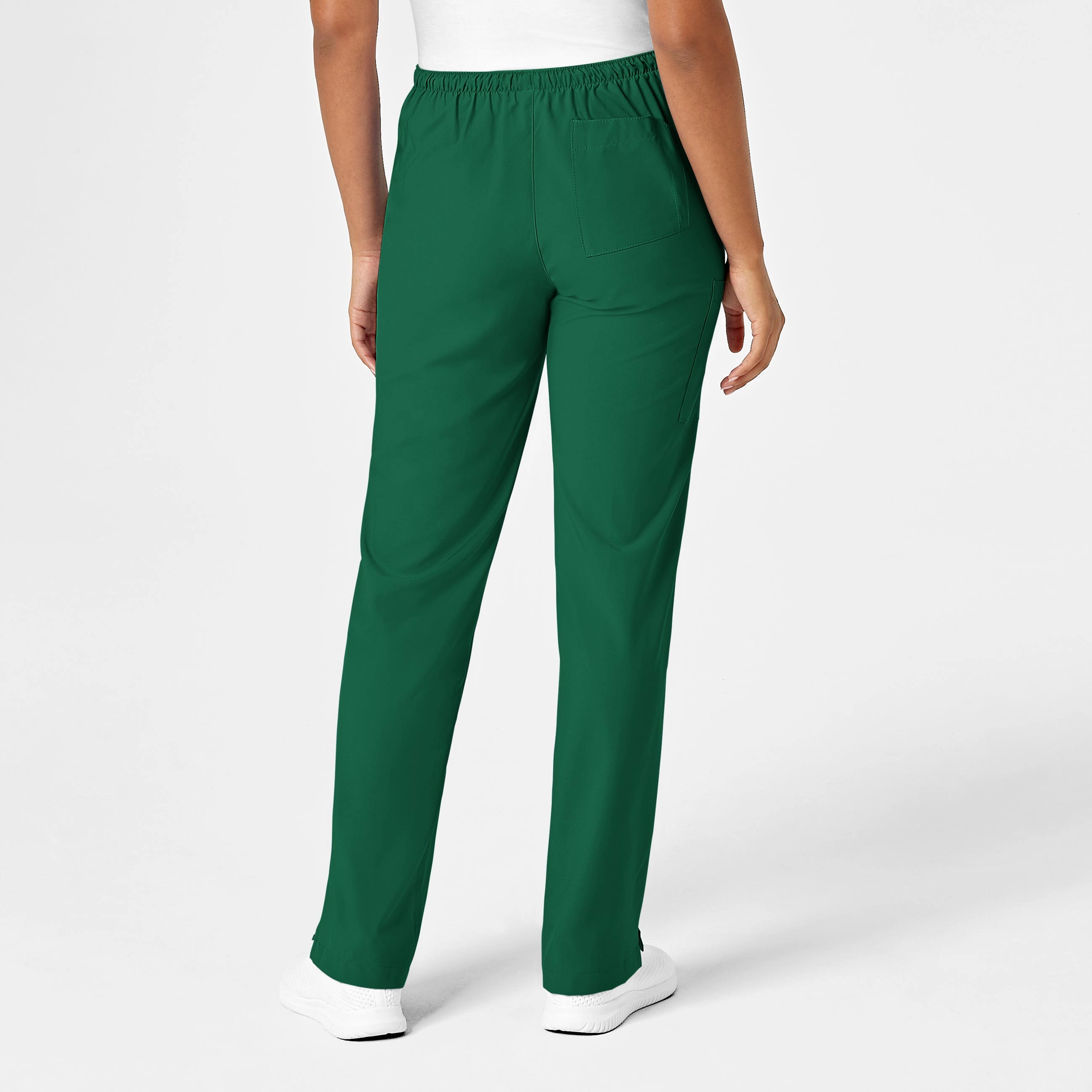 W123 Women's Drawstring Scrub Pant - Hunter