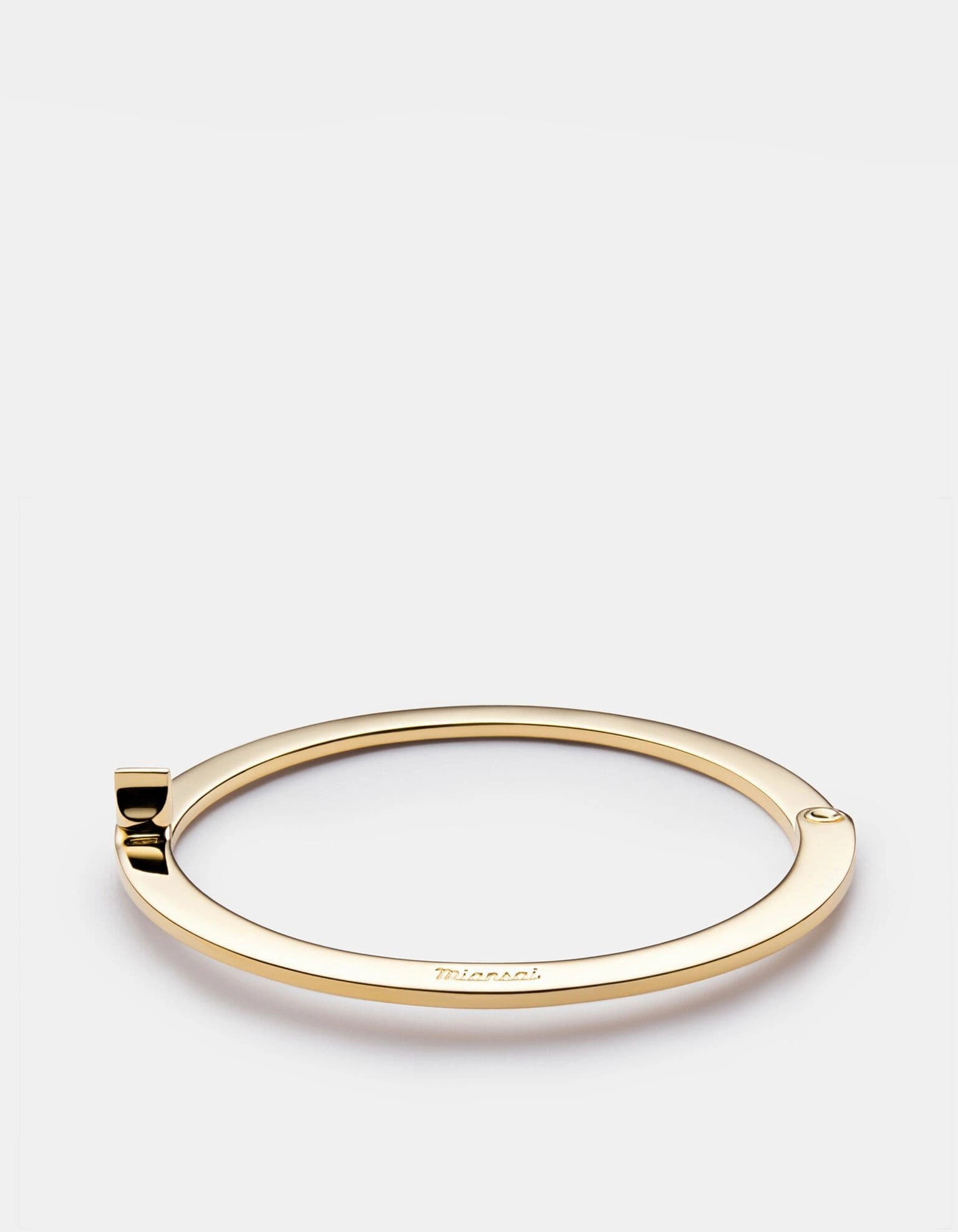 Washer Cuff, Gold Plated