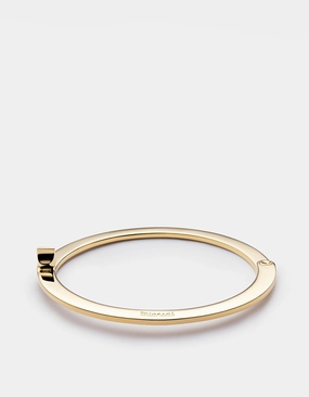 Washer Cuff, Gold Plated
