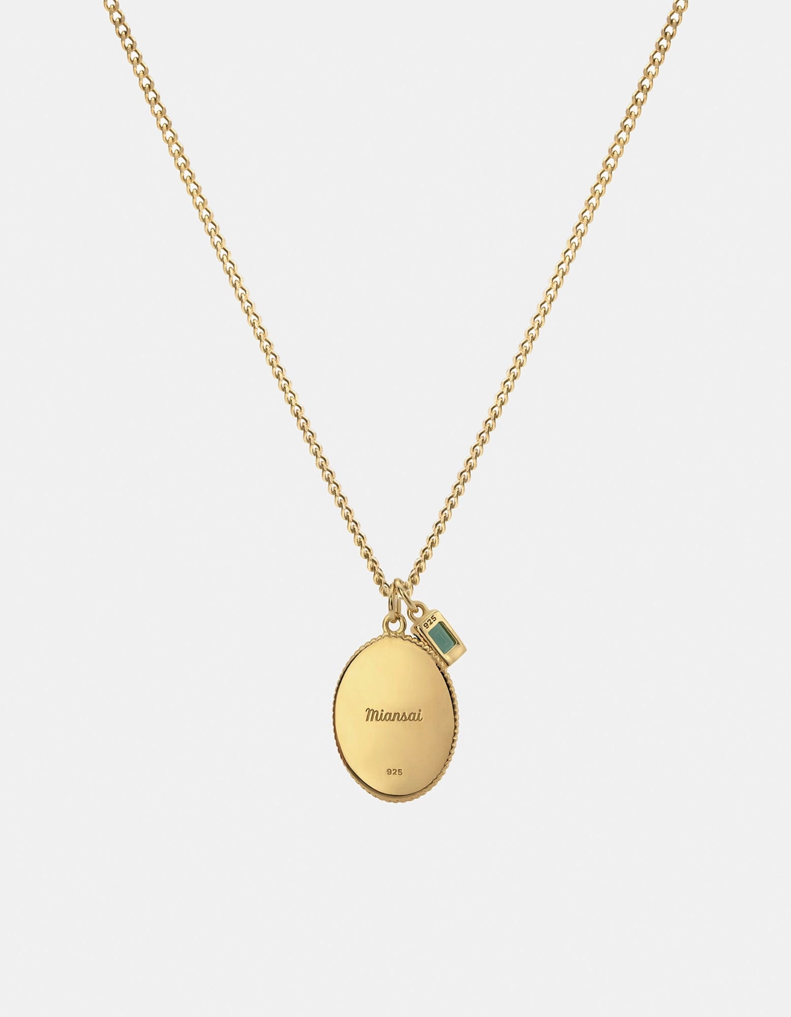 When Pigs Fly Quartz Necklace, Gold Vermeil