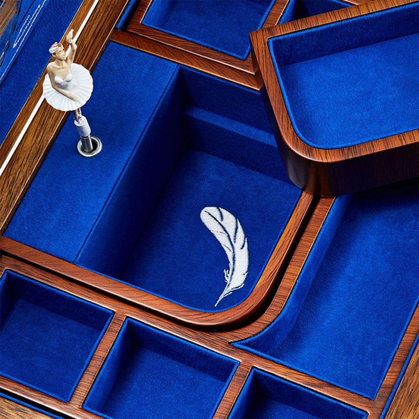 Wolf Ballet Musical Jewellery Box 190106