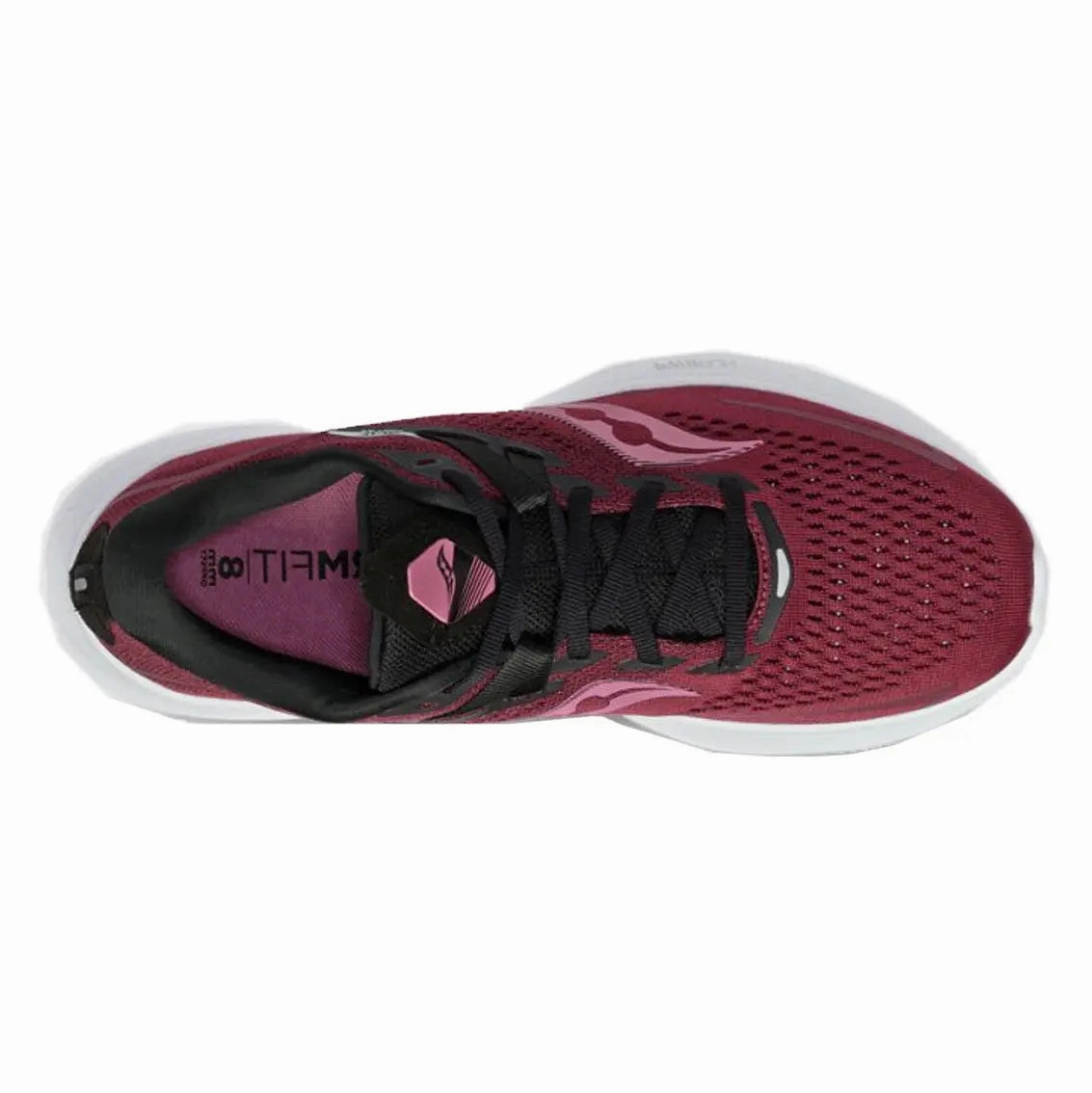 Womens Saucony Ride 15 - Sundown / Rose