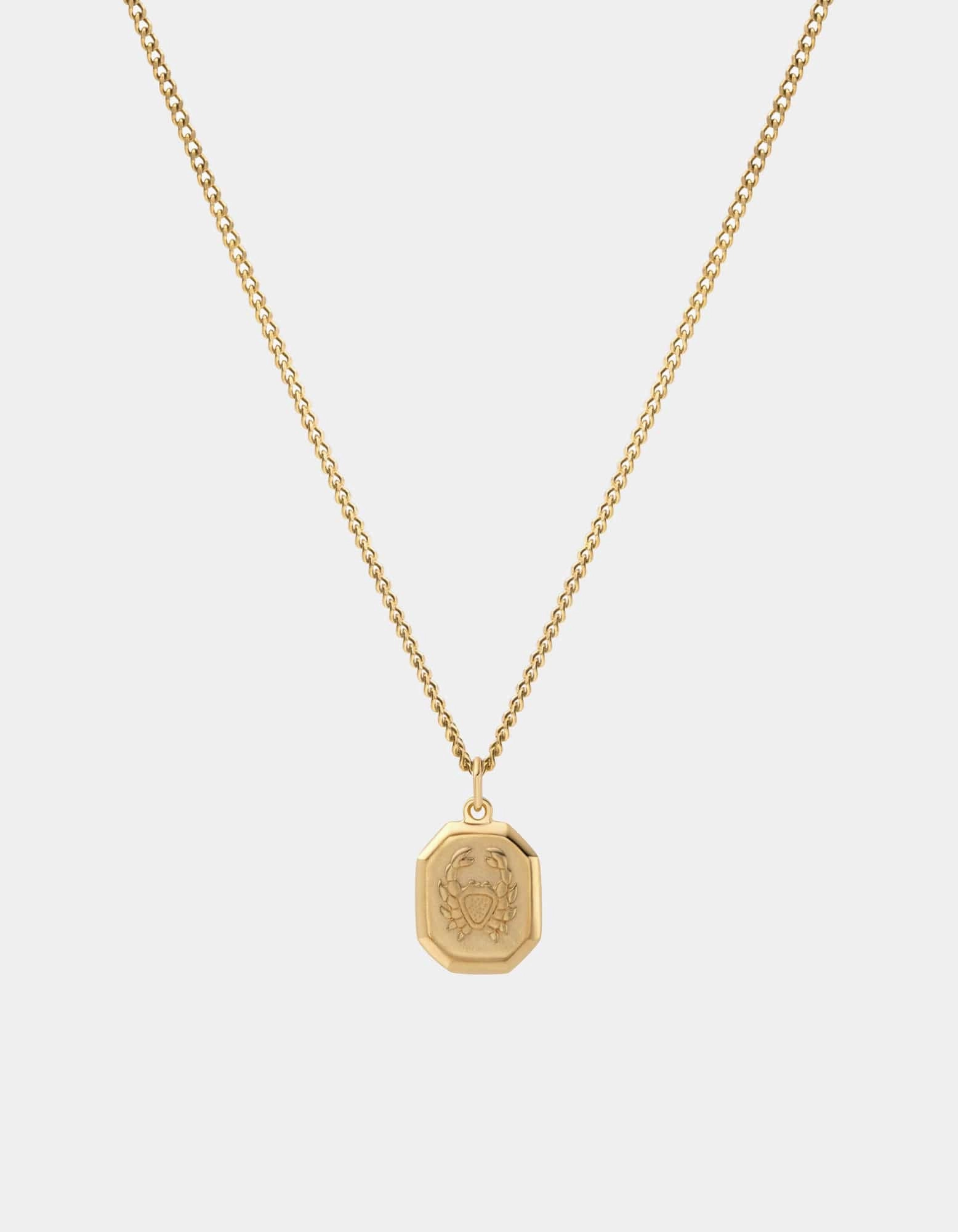 Zodiac Nyle Necklace, Gold Vermeil