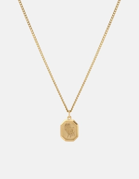 Zodiac Nyle Necklace, Gold Vermeil